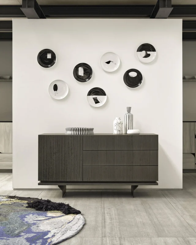 The Brooklyn sideboard presents a study in refined versatility. Available in a full Eucalyptus wood version or a sleek all-glass design, this piece adapts to diverse interior styles. Its clean lines and sophisticated finishes make it a statement of contemporary elegance, offering both aesthetic appeal and practical storage solutions.

Brooklyn sideboard – design Gino Carollo

#arketipofirenze #madeinitaly #homedesign #furniture #interiordesign #interior #living #homedecor #luxury #style #designer #residentialproject #arketipoproject